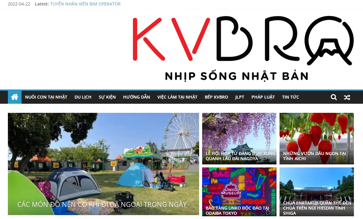 KVBRO-Trang Web thông tin Nhật Bản hữu ích 3 TIỆN ÍCH