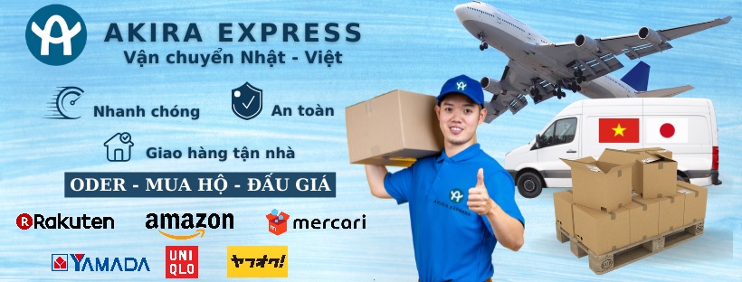 Akira Express - Vận Chuyển Nhật Việt 3 tiện ích