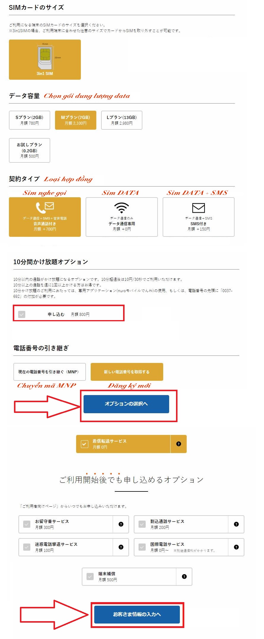 Đăng ký sim giá rẻ Nuro Mobile tại Nhật 3 TIỆN ÍCH